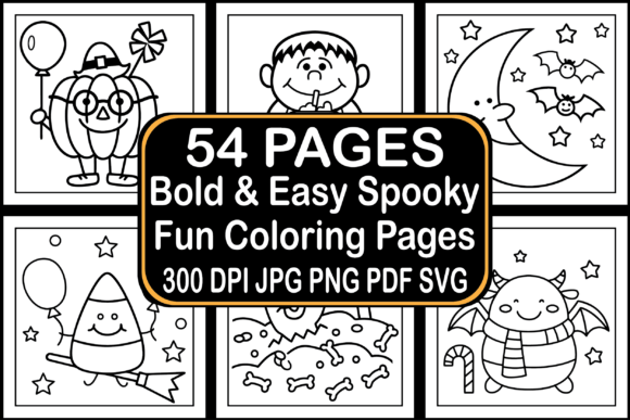 A Bold and Spooky Graphic Design Asset for Creative Publishing