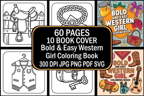 A Bold Western Bundle for Crafters & Graphic Design Assets