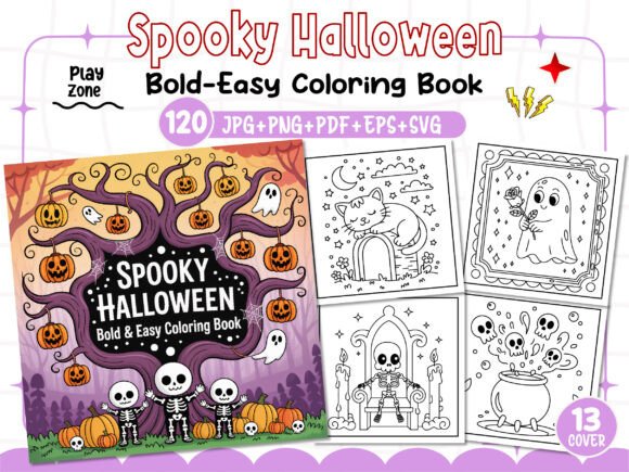 A Craft Business Review of Spooky Halloween Graphics & Coloring Pages