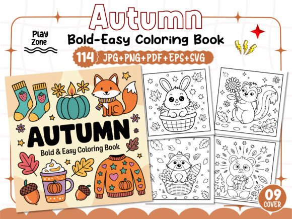 A Designer's Honest Take on Bold Autumn Coloring Pages