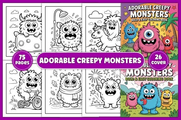 Adorable Creepy Monsters: A Design Asset Review for Content Creators