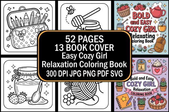 Evaluating the Easy Cozy Girl Coloring Bundle for Digital Selling