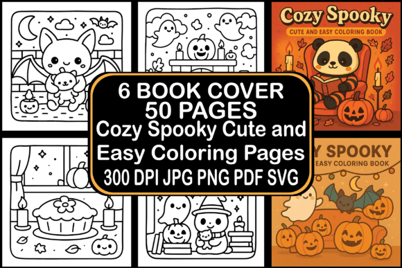 Practical Review: Cozy Spooky Cute Coloring Pages for Commercial Use