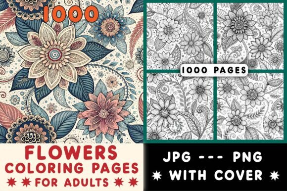 Reviewing 1000 Bold and Easy Flowers Graphics for Commercial Use