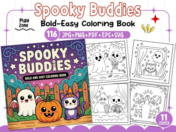 Spooky Buddies: A Bold Design for Embroidery Projects