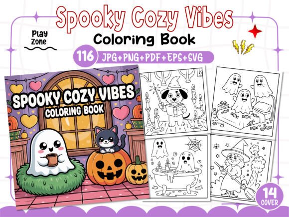 Spooky Vibes Halloween Coloring Pages: A Graphic Designer's Review